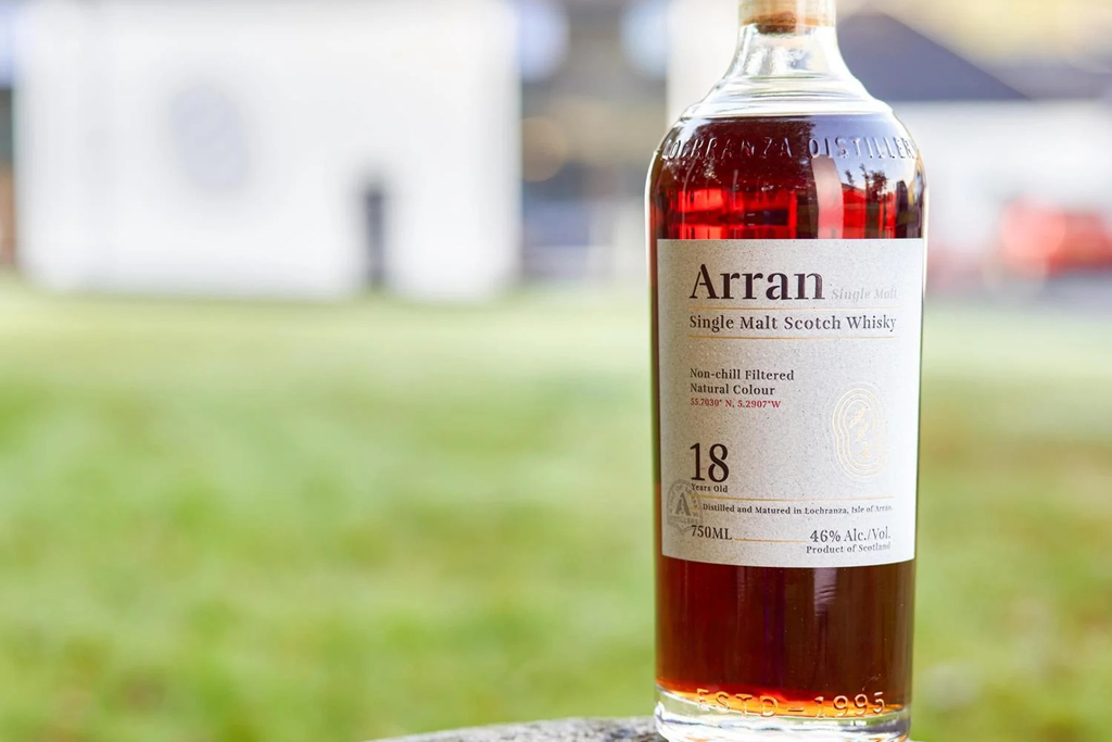 Arran 18 Year Old 46% Single Malt Scotch Whisky 70cl – Geraldo's