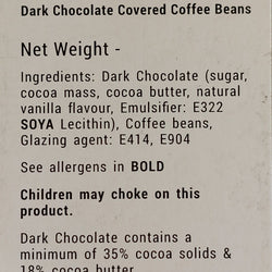 Dark Chocolate Covered Coffee Beans