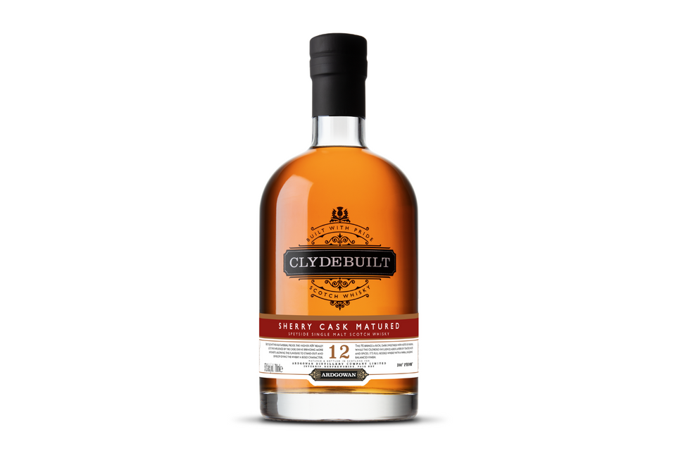 Ardgowan Clydebuilt 12 Year Old Sherry 100 Proof 57.1% Single Malt Scotch Whisky 70cl - NEW xx