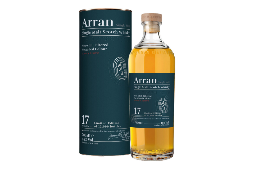 Arran 17 Year Old 46% Single Malt Scotch Whisky 70cl - 10% OFF xx
