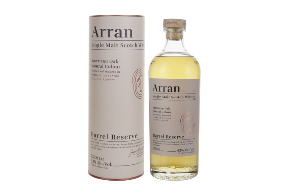 Arran Barrel Reserve 43% Single Malt Scotch Whisky 70cl - 10% OFF xx