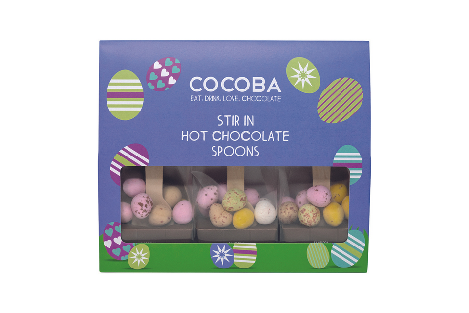 Easter Egg Hot Chocolate Spoons - NOW HALF PRICE xx