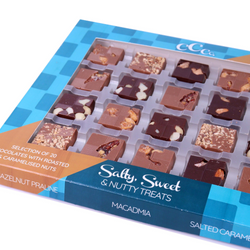Assorted Mini Nutty Chocolate Squares