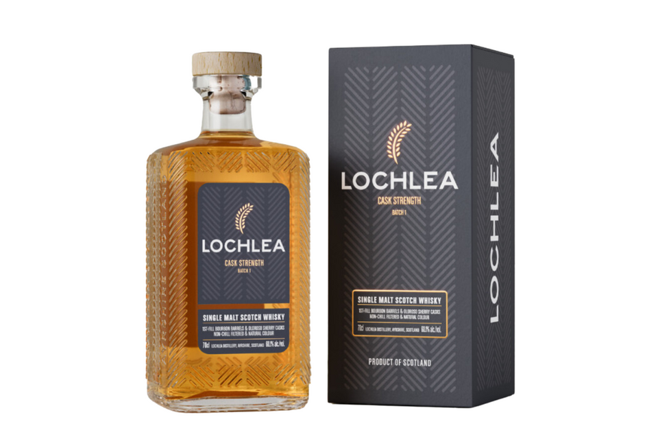 Lochlea Cask Strength Batch 1 60.1% Single Malt Scotch Whisky 70cl - 10% OFF xx