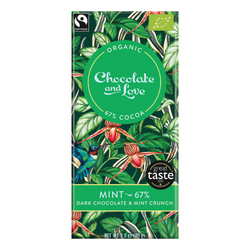 Chocolate and Love Fairtrade Organic Chocolate Bars