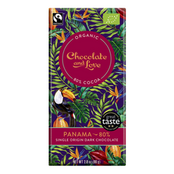Chocolate and Love Fairtrade Organic Chocolate Bars