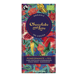 Chocolate and Love Fairtrade Organic Chocolate Bars