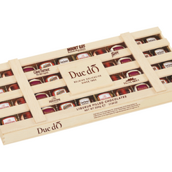 Duc d'O Wooden Crate of Chocolate Liqueurs