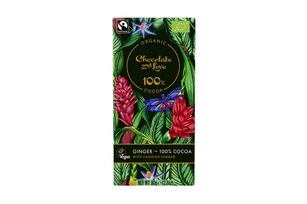 Chocolate and Love Fairtrade Organic Chocolate Bars