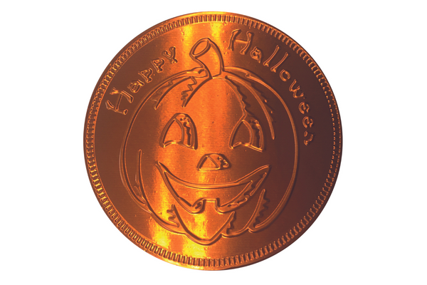 Halloween Chocolate Medallions