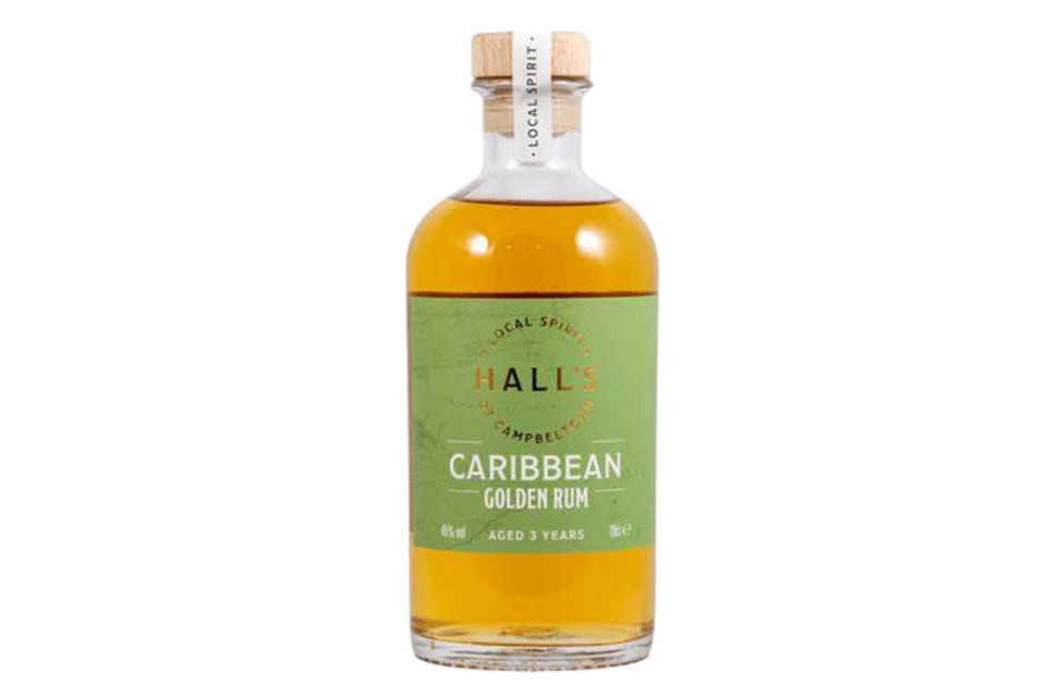 Hall's 3 Year Old Caribbean Rum 70cl xx