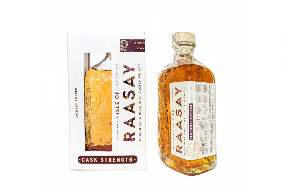 Isle of Raasay Cask Strength Release 61.3% Single Malt Scotch Whisky 70cl - 10% OFF xx