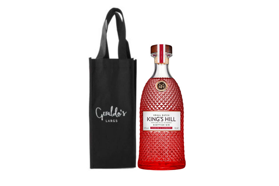 King's Hill Rhubarb & Raspberry Gin 70cl xx