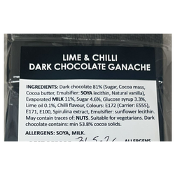 Chilli & Lime Chocolate Taster Pack