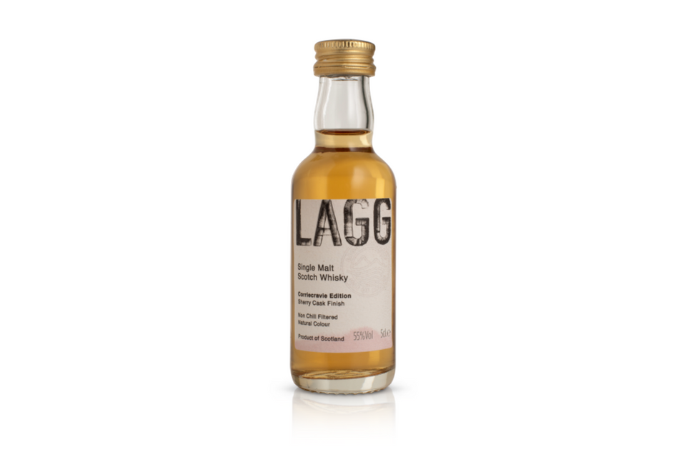 Lagg Corriecravie Edition - Core Range Release 55% Single Malt Scotch Whisky 5cl xx