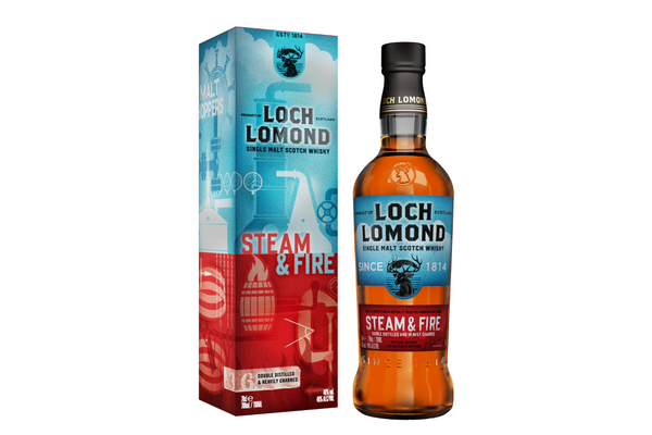 Loch Lomond Steam & Fire 46% Single Malt Scotch Whisky 70cl - 10% OFF