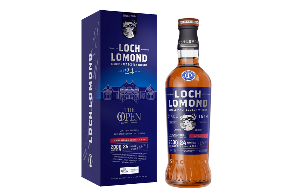 Loch Lomond The Open Course Collection 2024 Special Edition 24 Year Old Single Malt Scotch Whisky 47.1% 70cl - 10% OFF xx