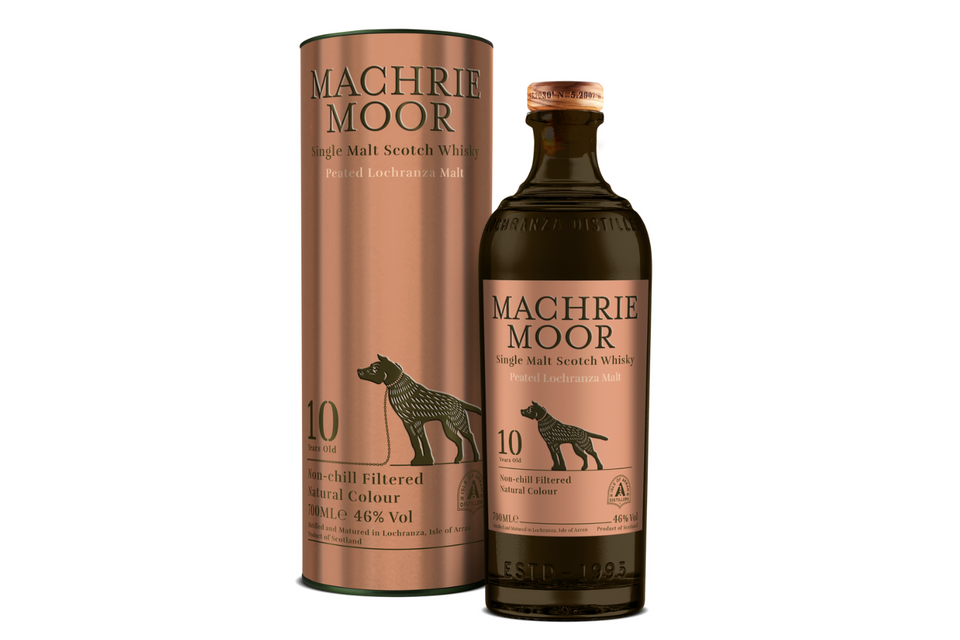 Arran 10 Year Old Machrie Moor 46% Single Malt Whisky 70cl xx