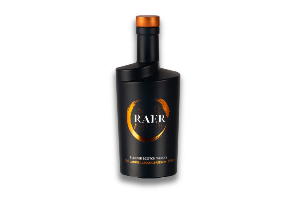 RAER Amontillado Expression 40% Blended Scotch Whisky 70cl xx