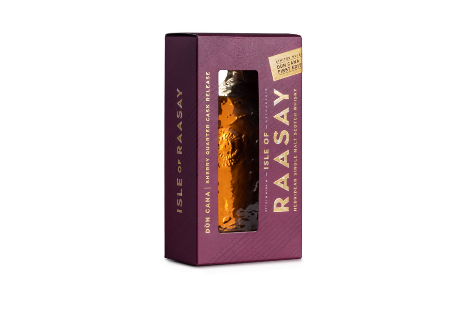 Isle of Raasay Dùn Cana Sherry Quarter Cask Release 52% Single Malt Scotch Whisky 70cl (November 2023 Release) - 10% OFF xx