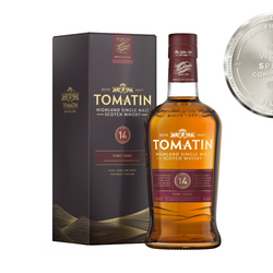 Tomatin Port Cask 14 Year Old 46% Single Malt Scotch Whisky 70cl - £12 OFF