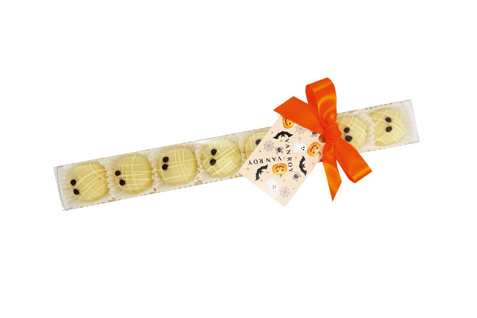 White Chocolate 'Mummy' Truffles with Vanilla Ganache xx