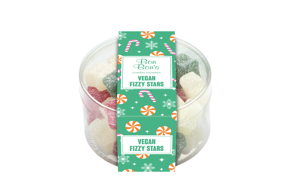 Vegan Fizzy Stars Gift Tub xx
