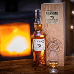Glen Scotia 25 Year Old 48.8% Single Malt Scotch Whisky 70cl - 10% OFF