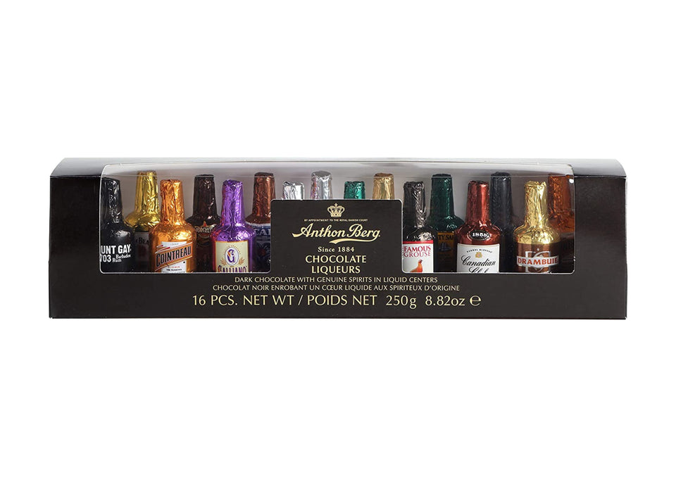 Anthon Berg Dark Chocolate Liqueurs (16 pc) xx