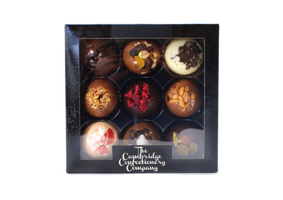 9 Assorted Solid Chocolate Domes Gift Box