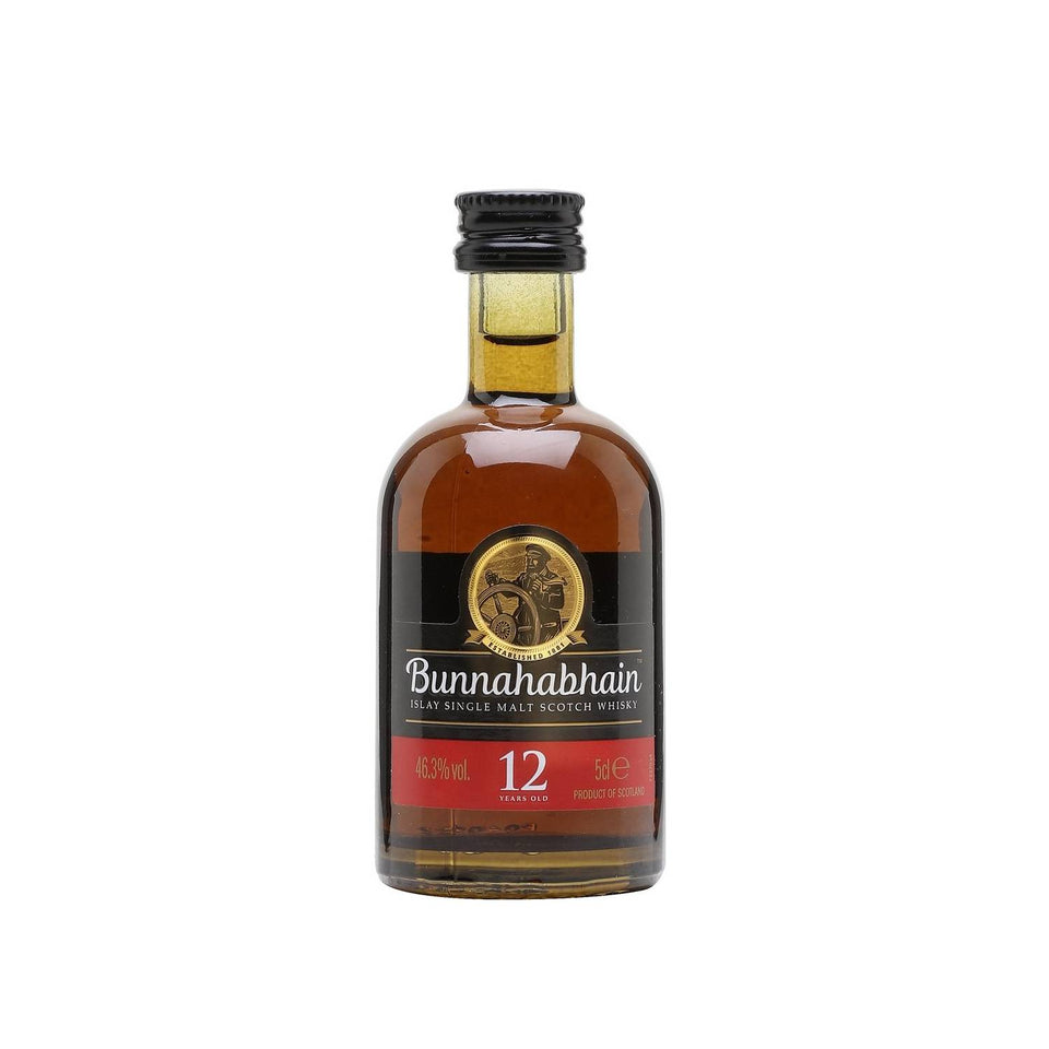 Bunnahabhain 12 Year Old 46.3% Single Malt Scotch Whisky 5cl xx