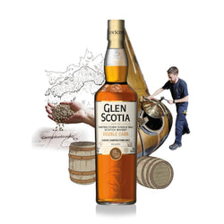 Glen Scotia Double Cask 46% Single Malt Scotch Whisky 70cl - 10% OFF