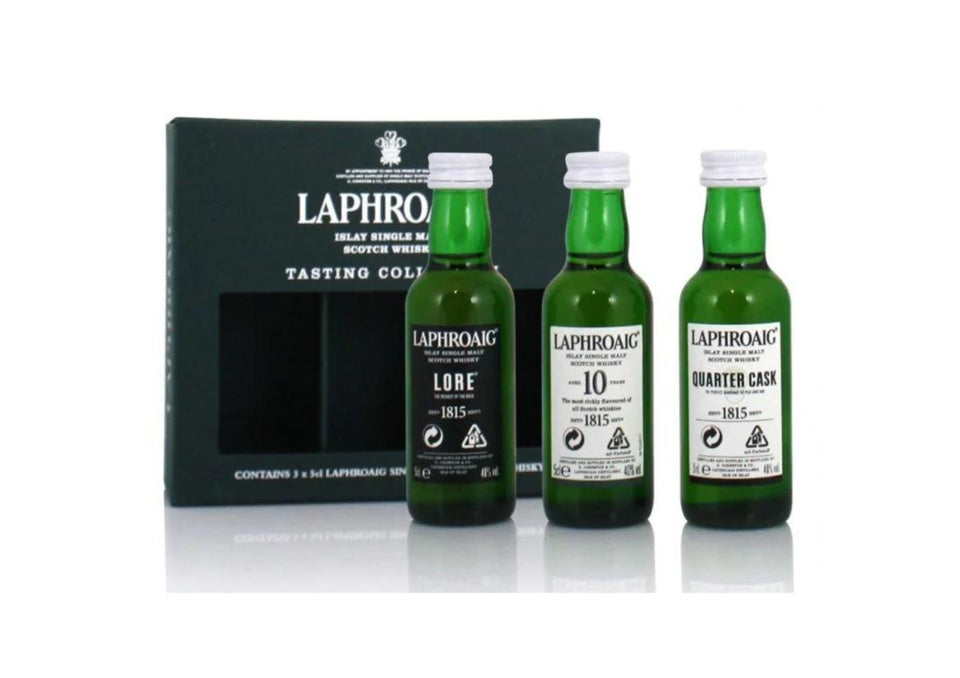 Laphroaig Tasting Selection Gift Pack - Single Malt Scotch Whiskies (3x5cl) xx