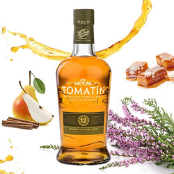 Tomatin 12 Year Old 43% Single Malt Scotch Whisky 70cl - £10 OFF