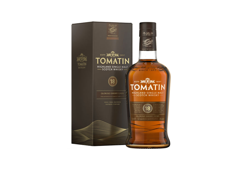 Tomatin 18 Year Old 46% Single Malt Scotch Whisky 70cl - £12 OFF xx