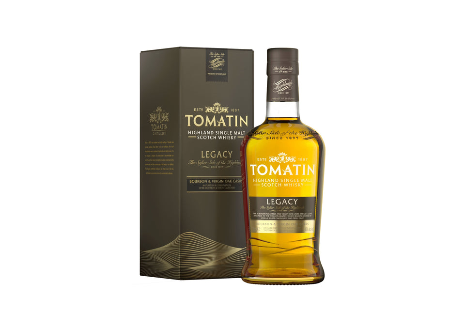 Tomatin Legacy 43% Single Malt Scotch Whisky 70cl - £7 OFF xx