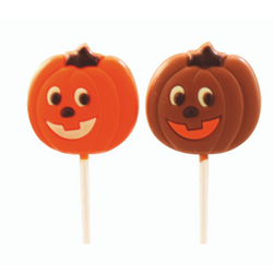 Pumpkin Lollies - Milk & White Chocolate