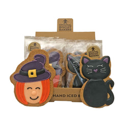 Halloween Witch & Cat Biscuits