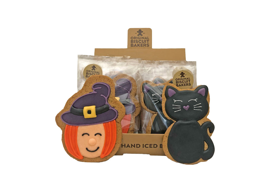 Halloween Witch & Cat Biscuits xx
