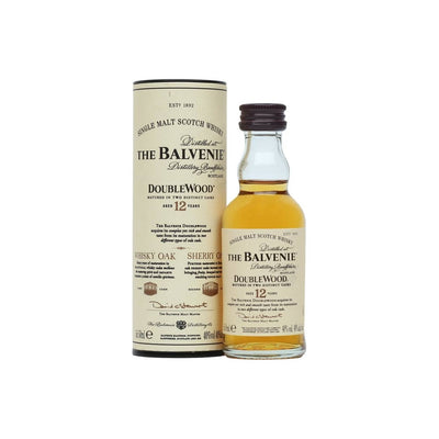Balvenie Double Wood 12 Year Old 40% Single Malt Scotch Whisky 5cl
