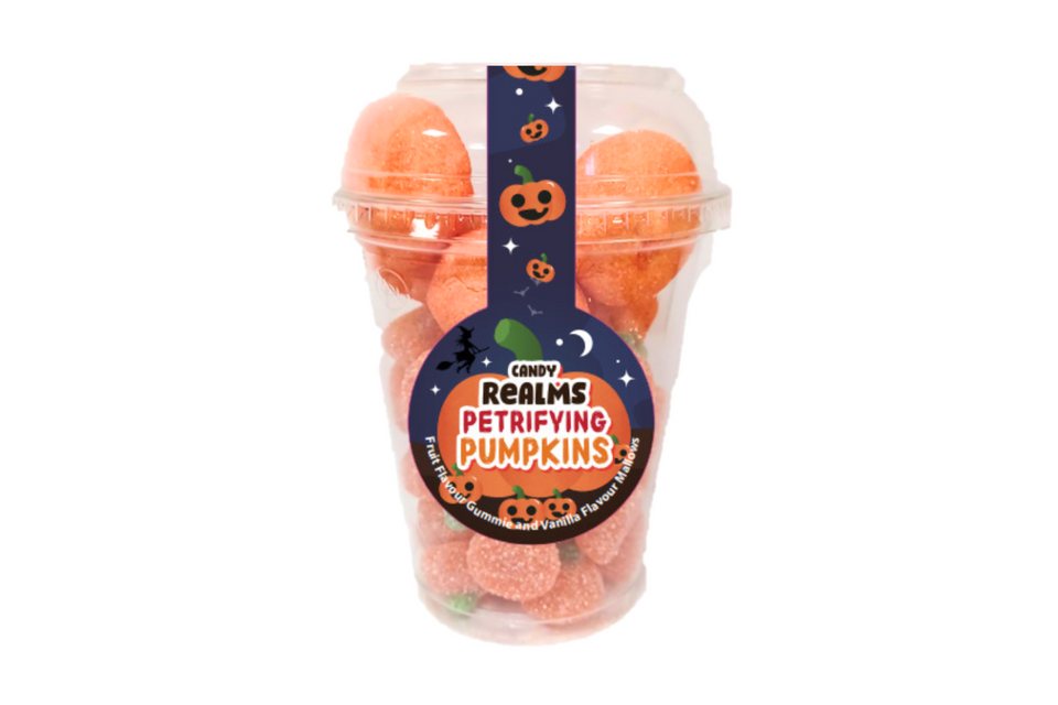 Petrifying Pumpkins Candy Cup 230g xx