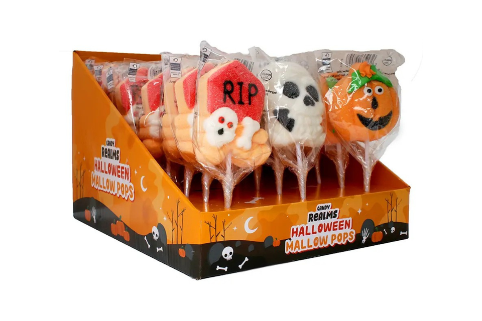 Halloween Fruity Mallow Lollipops xx