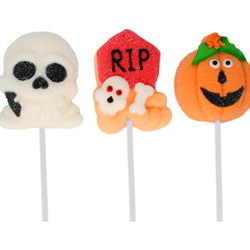 Halloween Fruity Mallow Lollipops