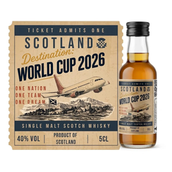 ‘Destination: World Cup 2026’ Dram 40% Single Malt Scotch Whisky 5cl