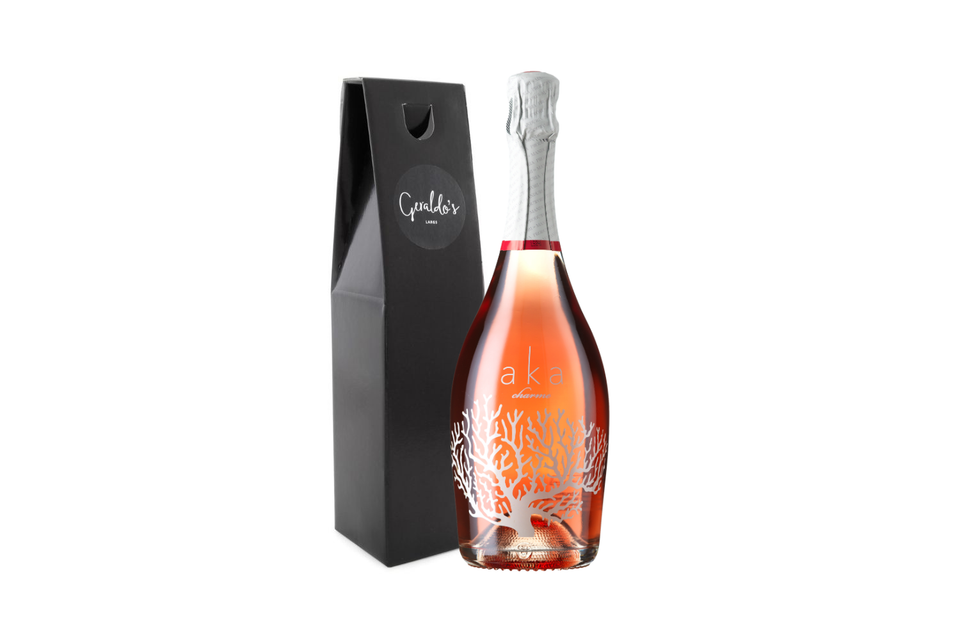 Aka Charme Rosato Spumante Brut, IGT, Produttori Di Manduria, Puglia, Italy 2024 BIN NO 6729 xx