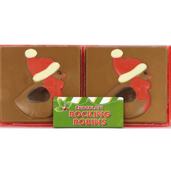 Christmas Hand Decorated Chocolate Squares