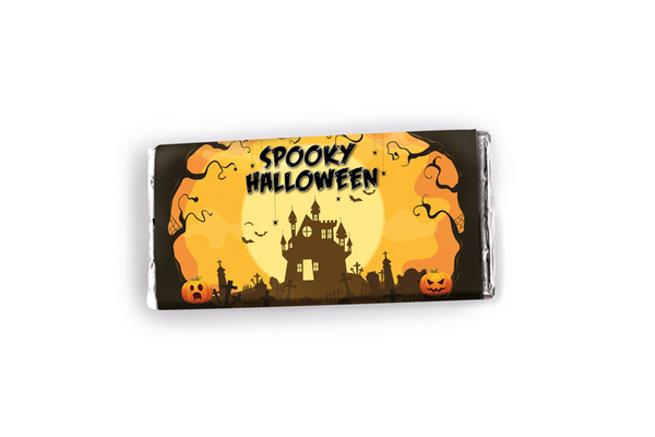 Spooky Halloween Milk Chocolate Bar