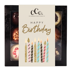 9 Assorted Solid Chocolate Domes Gift Box