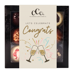 9 Assorted Solid Chocolate Domes Gift Box