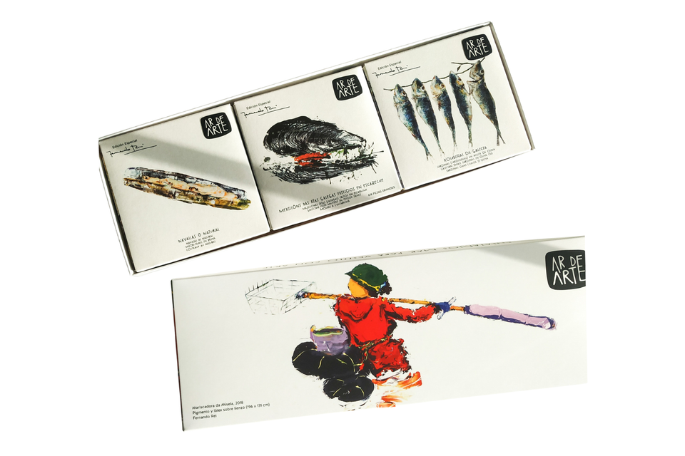 Ar de Arte Spanish Seafood Tapas Gift Box xx